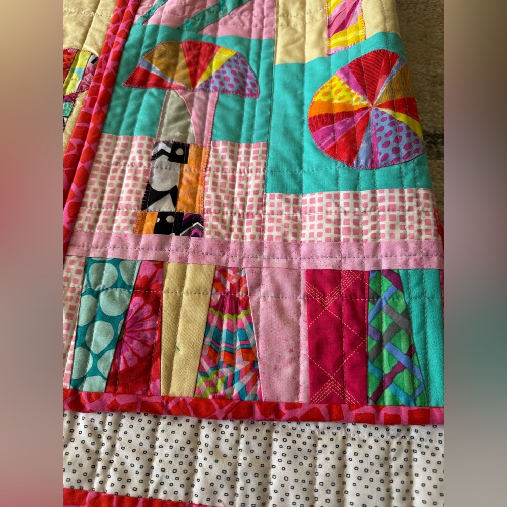 Colorful Patchwork Vest - Picture 7 of 10